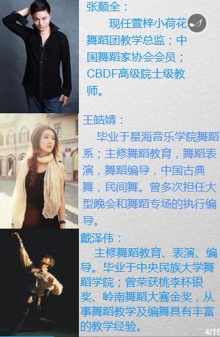 廣州萱梓小荷花舞蹈藝考中心師資團隊 廣州萱梓小荷花舞蹈藝考中心師資團隊