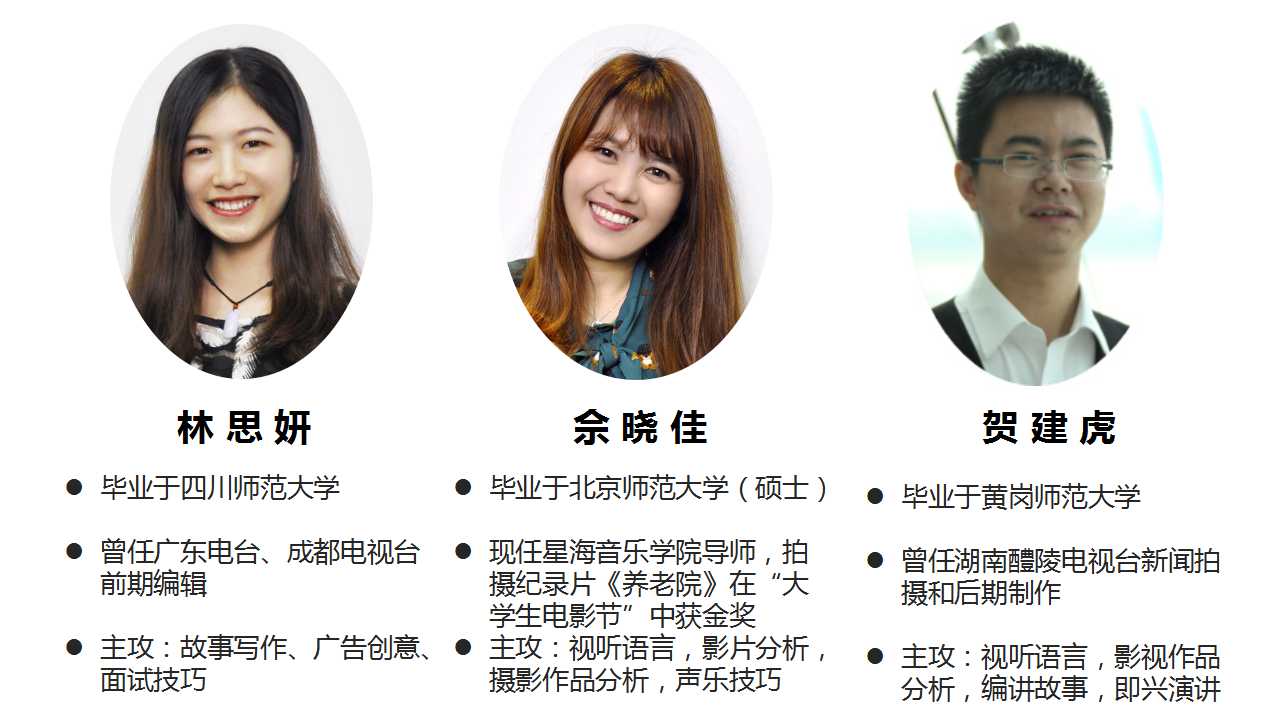 影視編導老師 影視編導老師