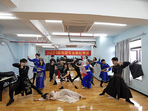 表演專業模擬考試現場 表演專業模擬考試現場