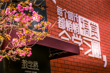 教學樓一角環境 教學樓一角環境