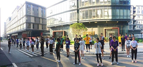 訓練現場 訓練現場