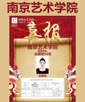 南京藝術學院錄取通知書 南京藝術學院錄取通知書