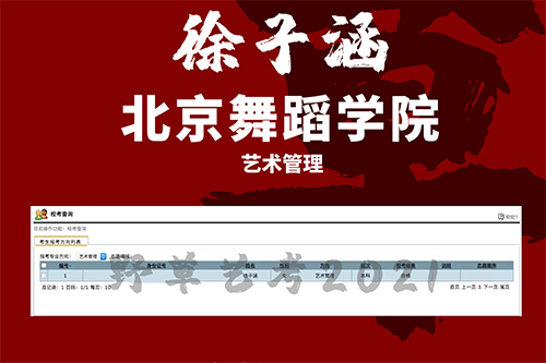 北京舞蹈學院合格證 北京舞蹈學院合格證