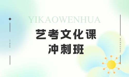 華大教育乾程校區藝考文化課招生簡章